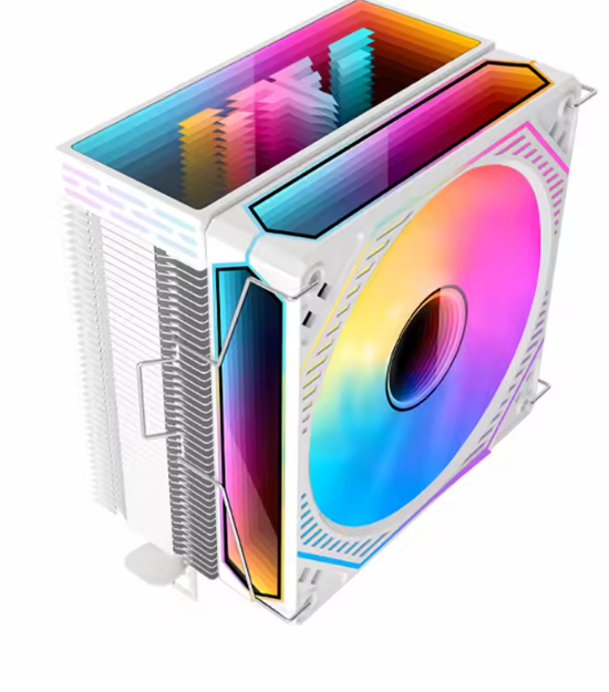 Frozer Air Cooler FR600 6 Heat Pipes Dual infinity Fan White Frozer Air Cooler FR600 6 Heat Pipes Dual infinity Fan White